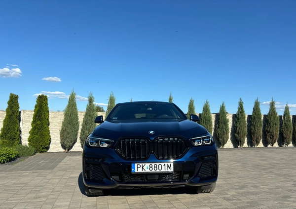 BMW X6 cena 365000 przebieg: 36000, rok produkcji 2021 z Kalisz małe 407